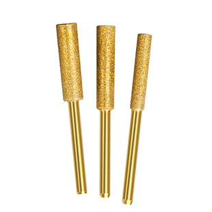 电锯链条打磨头磨链机手持油锯伐木锯磨链器电动锉刀头金刚石磨头