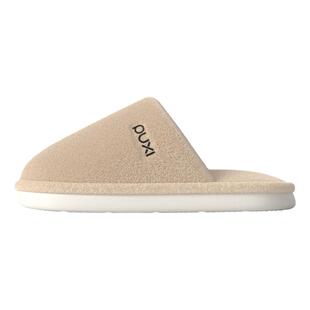 朴西新款秋冬季男士棉拖鞋静音防滑软底室内居家用简约情侣棉拖女