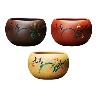 兰亭紫苑紫砂主人杯小茶杯功夫茶盏品茗杯80ml单杯个人专用茶道杯