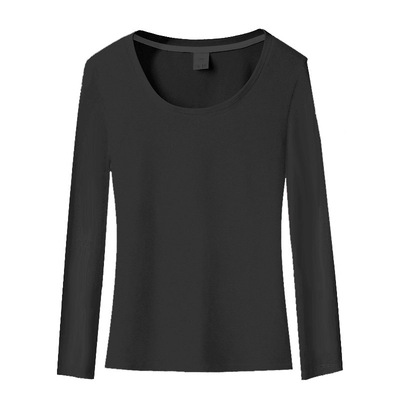 打底衫薄款纯棉女长袖