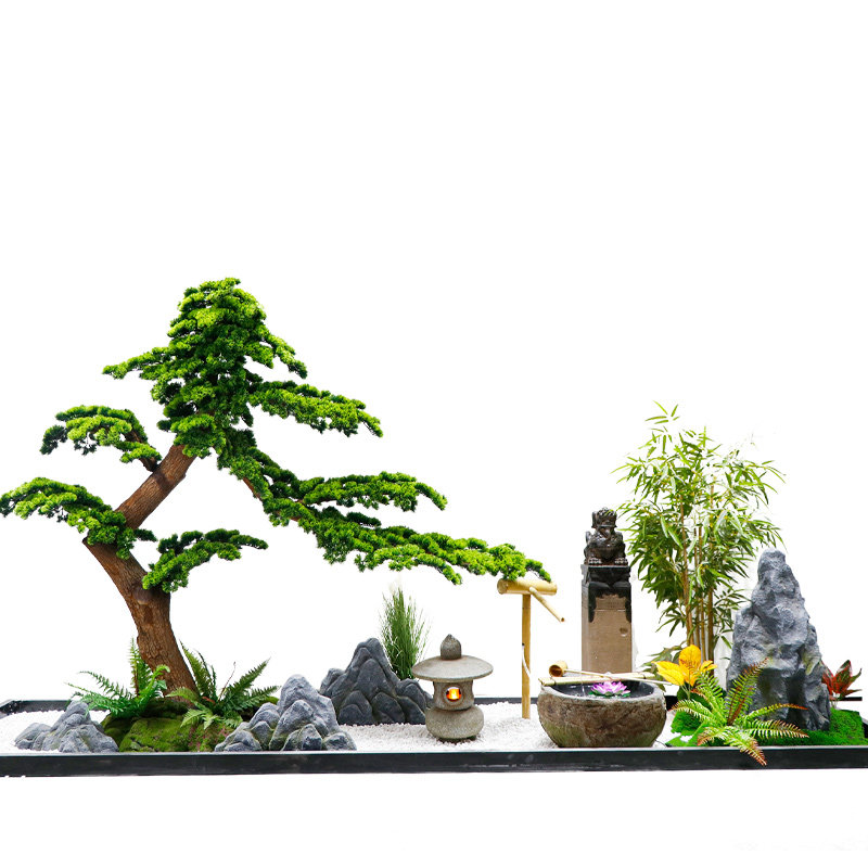 仿真迎客松造景大型仿生假树绿植仿真绿植