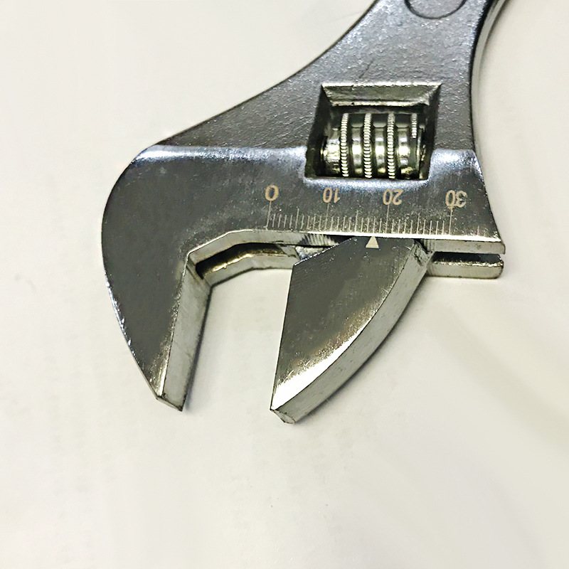 活动扳手活口卫浴板手大开口板子短柄板手6/8/10/12/15/18/24寸