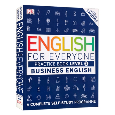 人人学英语 商务英语1练习册 English for Everyone Business English Level 1 Practice Book 托福雅思备考 英文原版教材练习册DK
