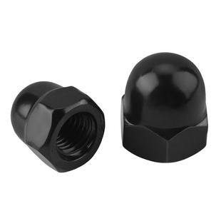 不锈钢黑色盖盖帽型螺母盖形螺帽螺丝帽304m16达克罗