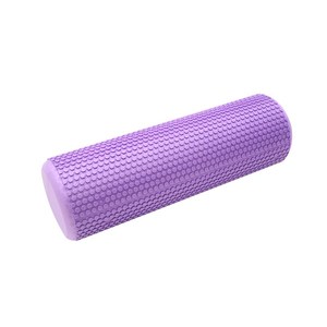 EVA实心瑜伽柱90*15cm颈椎肌肉放松按摩棒泡沫轴yoga foam roller