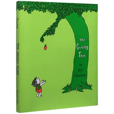 正版 爱心树 精装 英文原版 精装绘本 The Giving Tree 亲子认知启蒙 英文版进口书籍 儿童学习英语家庭教育亲情感恩图画故事书