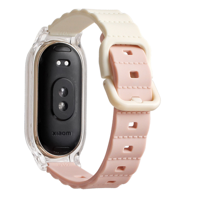 手环3/2~新款硅胶气垫纹表带显白