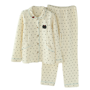 富朵孕妇睡衣秋冬空气棉月子服产后哺乳衣孕产妇家居服可外穿套装