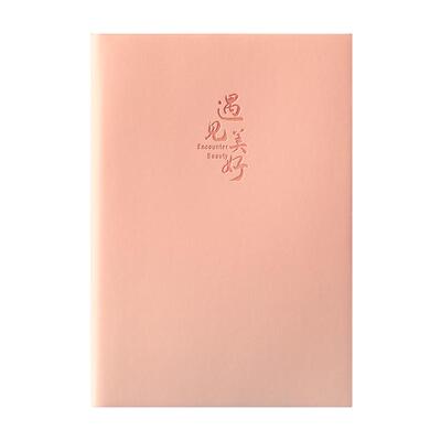 笔记本子日记本加厚糖果色清新记事本手账文艺ins风简约新款2023年考研备考成人精致a5软皮高颜值定制订做