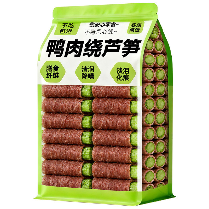 【清润降噪】狗零食鸭肉绕芦笋
