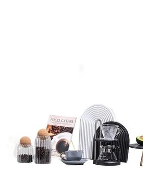 样板房间装饰摆件花艺轻奢