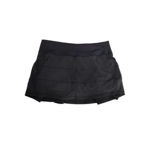 代购 Lululemon Pace Rival MR Skirt瑜伽运动休闲网球短裙带内衬