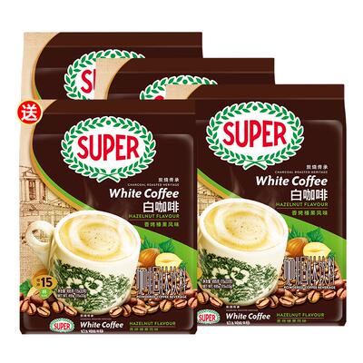 马来西亚进口香烤榛果315g白咖啡