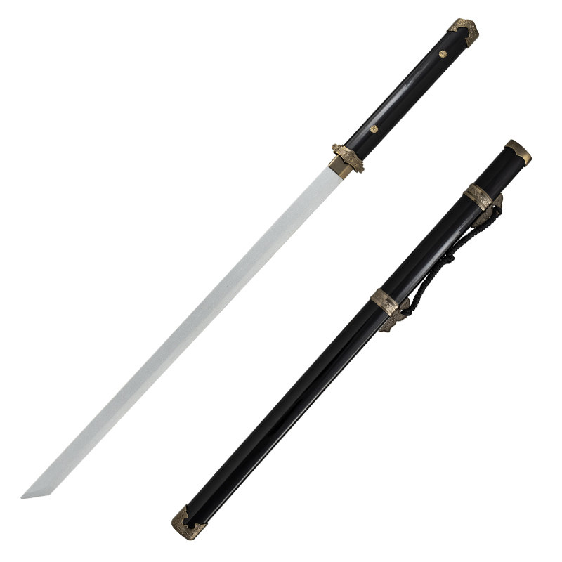 中国唐横刀木质刀带鞘古风