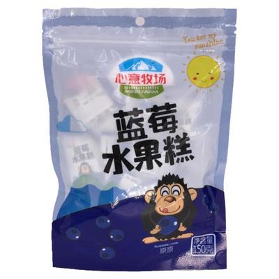 彩云恋人蓝莓牦牛奶雪桃水果糕