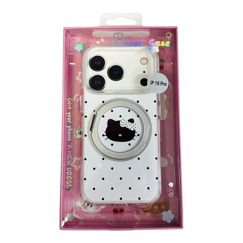 iPhone15凯蒂猫支架手机壳