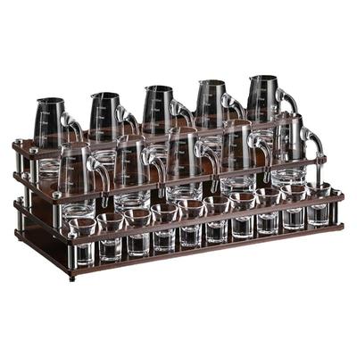 家用白酒杯架收纳置物架子