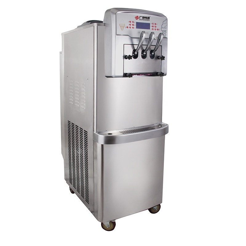 BX728CRE高端冰淇淋机商用 广绅双系统大产量冰激凌机 雪糕机设备