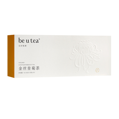 be u tea大朵菊花养生花茶有机金丝皇菊可做菊花饼搭枸杞熬夜喝茶