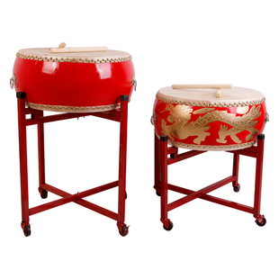 六一儿童演出牛皮鼓幼儿园鼓锣鼓小鼓儿童大鼓敲鼓扁鼓打击乐器