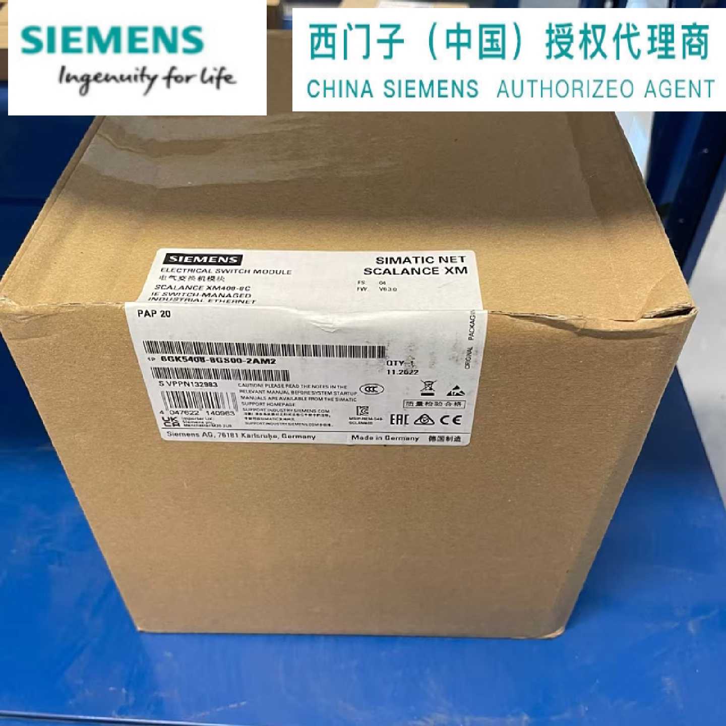 议价西门子 6GK5408-8GS00-2AM2 交换机网络模块 6GK54088GS002AM