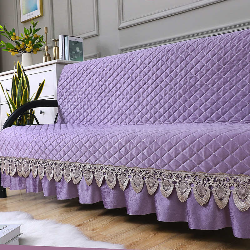 折叠沙发床套罩加绒加厚沙发床垫子万能套子无扶手简易沙发罩通用