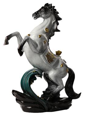 木客陶瓷唐马招财中式家居摆件