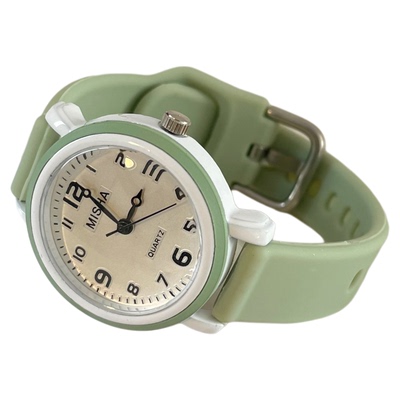 可爱少女生儿童指针式手表学院风