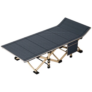 折叠床办公室午休床神器便携行军床单人简易床午睡床躺椅家用加固