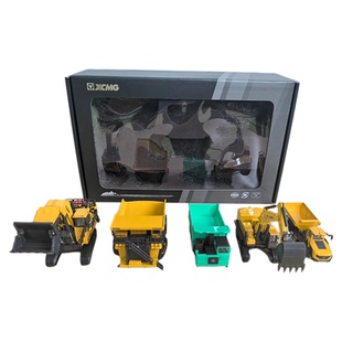 徐工矿机模型礼盒五件套挖机铲车矿车铰卡车模套装场景仿真合金