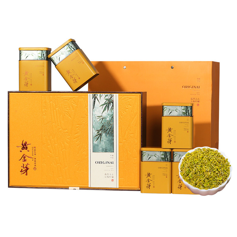 茶叶送礼长辈特一级绿茶礼盒装