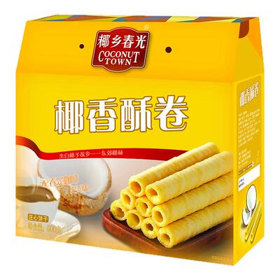 春光酥卷海南特产椰奶夹心