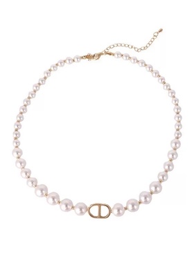 气质名媛~法式珍珠项链女ins潮小众高级设计感轻奢锁骨链百搭颈链