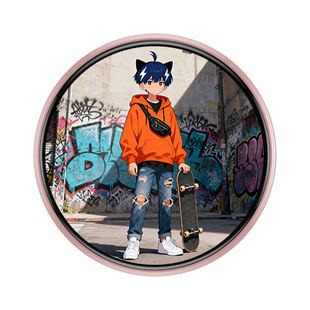 电子吧唧谷子周边二次元触屏电子徽章装饰应援动漫潮玩礼物BJ4