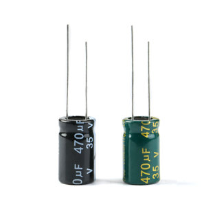 优质 直插电解电容 35V 470uF ±20% 体积10*17MM 普通/高频 20只