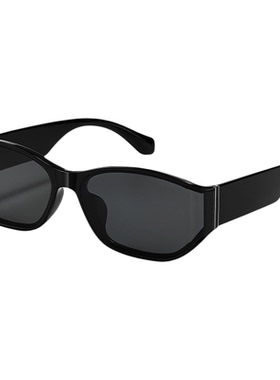 猫眼偏光墨镜女高级2026新款曲面防紫外线防晒太阳镜个性未来感