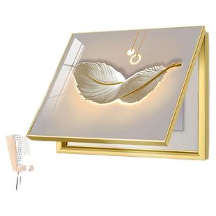 轻奢电表箱装饰画现代简约配电箱总开关电源箱遮挡免打孔客厅挂画