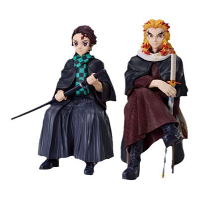 鬼灭之刃杏寿郎炭治郎手办