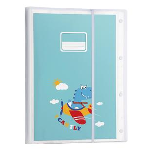 A3试卷收纳袋试卷文件夹透明插页多层放装卷子的夹子考试卷资料册整理神器可爱小学生用初中生大容量科目分类