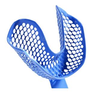 牙科塑钢牙托金光一次性塑料齿科耗材不锈钢口腔取模托盘印模材料