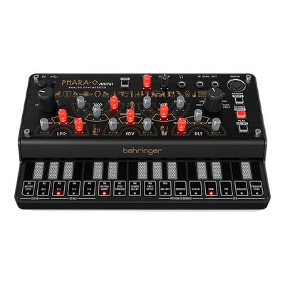 BEHRINGER/百灵达PHARA-O MINI模拟复音合成器动态音序器延迟效果