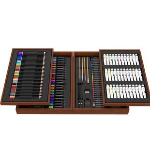 新年礼物青竹儿童水彩笔画笔礼盒蜡笔画画工具小学生绘画套装美术彩色笔幼儿园可水洗彩笔生日男孩女孩