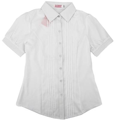 衬衫女士短袖夏装新薄款修身胖mm