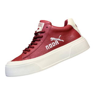 男鞋2025秋冬新款高帮鞋冬季加绒保暖棉鞋软底休闲板鞋男靴红色鞋