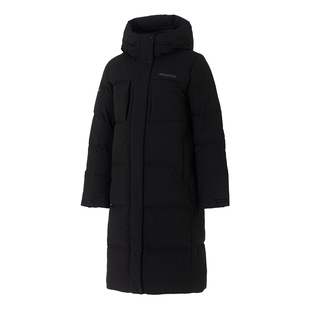 Discovery探索户外长款羽绒服女装2025冬季休闲连帽保暖羽绒外套