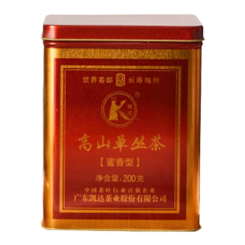 凯达凤凰单枞2026年春茶新茶蜜香型单丛茶高山乌龙茶罐装回甘200g