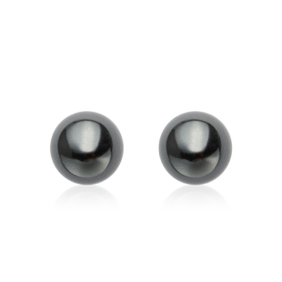 【自营】Idokawa大溪地黑珍珠耳钉女饰环纯银2025新款爆款高级感