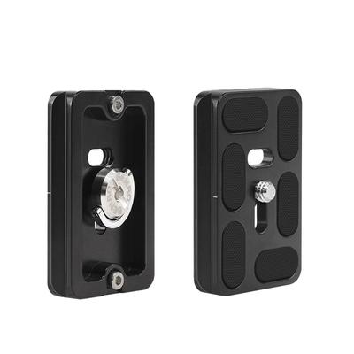 百诺PU50/60/70/100单反相机三角架相机云台 长焦镜头专业快装板通用雅佳口三脚架快拆板L型形竖拍快拆底座夹