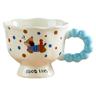 陶瓷马克杯年会伴手礼实用小礼品生日礼物女水杯新年杯子套装礼盒