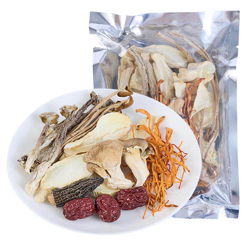 七彩菌菇汤料包松茸菌汤包干货煲汤鲜美山珍羊肚菌食材炖鸡家用